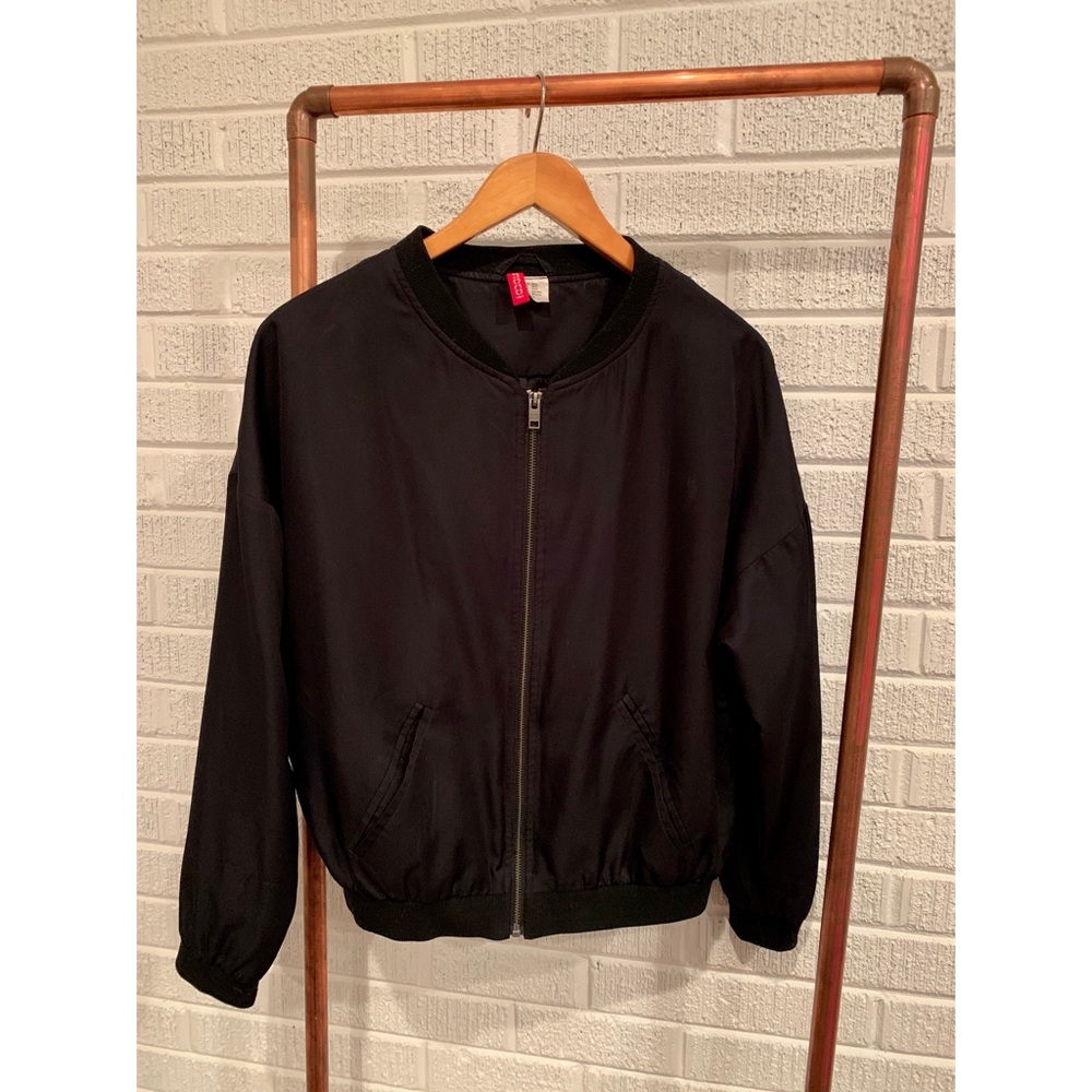 Nylon Bomber Jacket